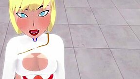 3D animated hentai with POV feature called Power Girl: Free Superhero
