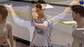 3D animated game featuring cute and beautiful babes