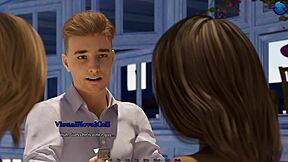 3D animated game featuring cute and beautiful babes