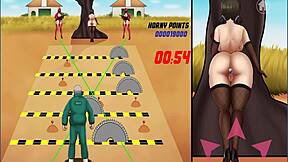Horny Anime Squit Goes Wild in Anal Action!