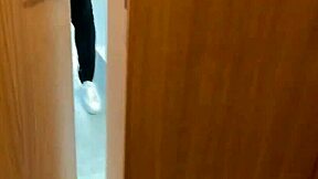 Husband catches wife in the act with a black stud