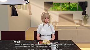 College life in a hentai game with hot girls dancing and showing their bodies