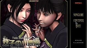 Beautiful women with amazing bodies seducing monsters in a world of fantasy