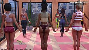 Hot stepmoms and perfect bodies in 3D animated porn games