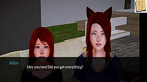 Amateur family gets naughty in anime-style game