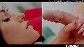 Beautiful transsexuals with big cocks in action