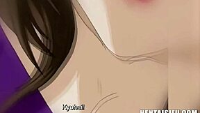 Titty fuck and shower sex in uncensored hentai