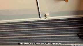 Caught spying on my stepmother in the shower at a hotel