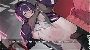 Anime sex game starts with Dead-end city part 1