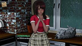 Walkthrough of the visual novel Eternum 82