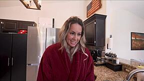 Depressed stepmom craves my cum in intense session - Misty Meaner
