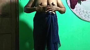 Big tits Indian amateur gets anal sex while cuckolding