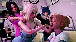 My former bully is now my lover in this erotic game walkthrough