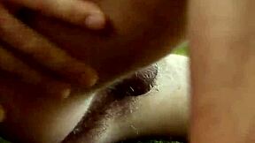 Muscle hunk masturbates outdoors in this high definition video