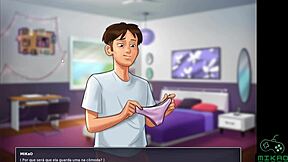 Jenny is the housewife in the Summertime Saga episode 8