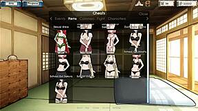 3D Naruto hentai featuring trainer Dinaki in memorial scene