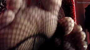 Rubber fetish and voyeurism with BBW on webcam