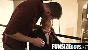 Austin's tight hole gets pounded by a monster cock
