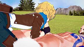 Ezreal X Braum Hard Yaoi Sex in League of Legends