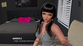 3D animated cartoon with big-boobed girls and clothes-ripping scenes