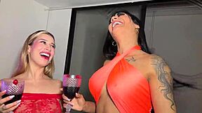 A friend’s reunion turns into a hot scene with May Hernandez and analingus