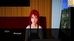 Hentai game with animated characters and interactive gameplay