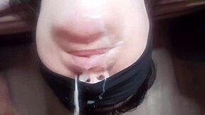 Young couple enjoys rough sex and facial cumshot on big natural tits