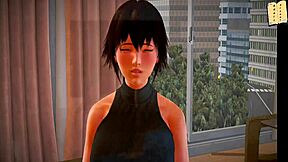 3D animated erotic adventure with my new family