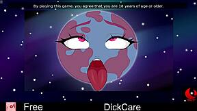 Explicit content with animated video game characters