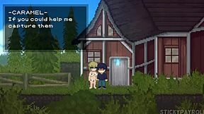 Hentai game continues with monster dating and hot anime sex