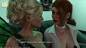 Walkthrough of the visual novel and gameplay of Dik 231 Chick route