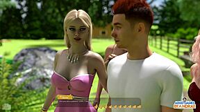 Beautiful women with perfect shapes get treated by hot doctors in 3D cartoon