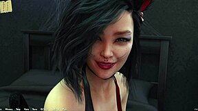 Walkthrough of the visual novel and gameplay of Dik 231 Chick route