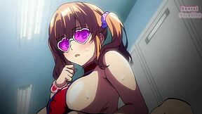Beautiful shemale Akane gets flogged and dominated in this hentai