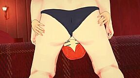 Lois Griffin enjoys a hot and steamy experience with Peter in this animated porn video