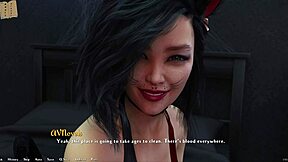 Walkthrough of the visual novel and gameplay of Dik 231 Chick route