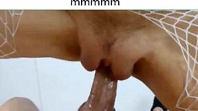 Amateur couple tries out different sexual scenarios