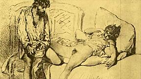 Man, check out this vintage erotic illustration today!