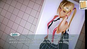 Walkthrough of the anime visual novel Academy of Sciences