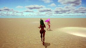3D porn video with Valerie Vixen and Maya, the POV girl