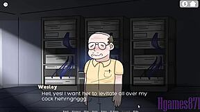Commented gameplay of an anime-style ecchi game
