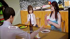 Walkthrough of the anime visual novel Academy of Sciences