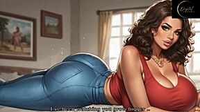Stepmom gets gang banged in hot Latina threesome scene