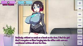 Elma parody hentai game with big titted dragon maids