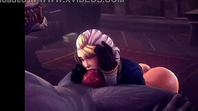 3D animated porn with Tyrande, Jaina, Alexstrasza, and the Elves