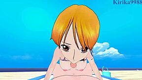 Beautiful 3D animated hentai with intense sex and creampies