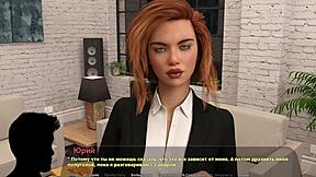 Haley’s story continues in this animated porn video