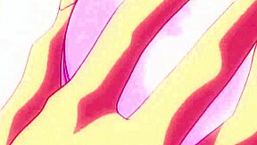 Anime teenager gets hardcore missionary sex