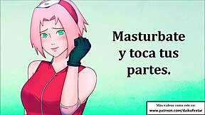 Sakura’s extreme threesome in costumes and anal scenes in a European setting