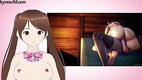 3D cartoon porn with Animemasturbation theme – can you last longer?